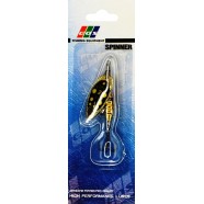 Рибальська блешня, обертова, EOS S0029С, вага 7г, колір GS123002